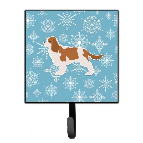 Carolines Treasures Winter Snowflake Cavalier King Charles Spaniel Leash or Key Holder BB3549SH4 - main